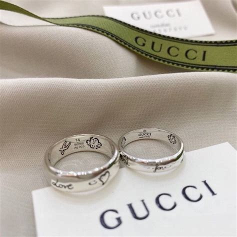 gucci ring dish|gucci couple ring.